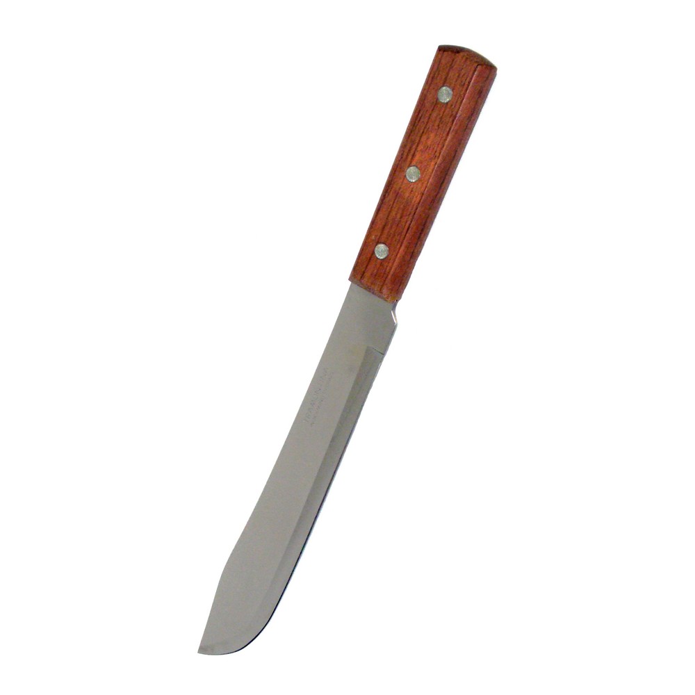Cuchillo para cocina con mango de madera 20 cm