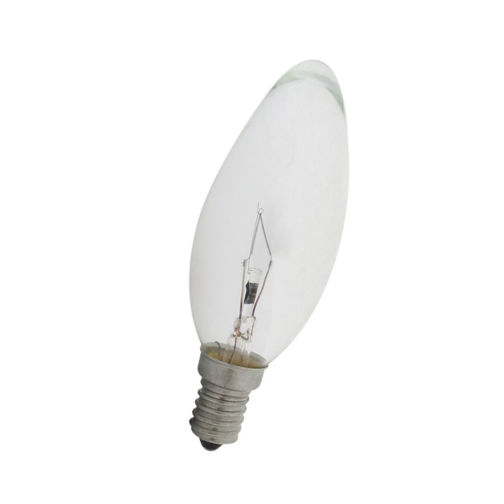 Foco incandescente 40w e14 claro tipo torpedo Lámparas decorativas