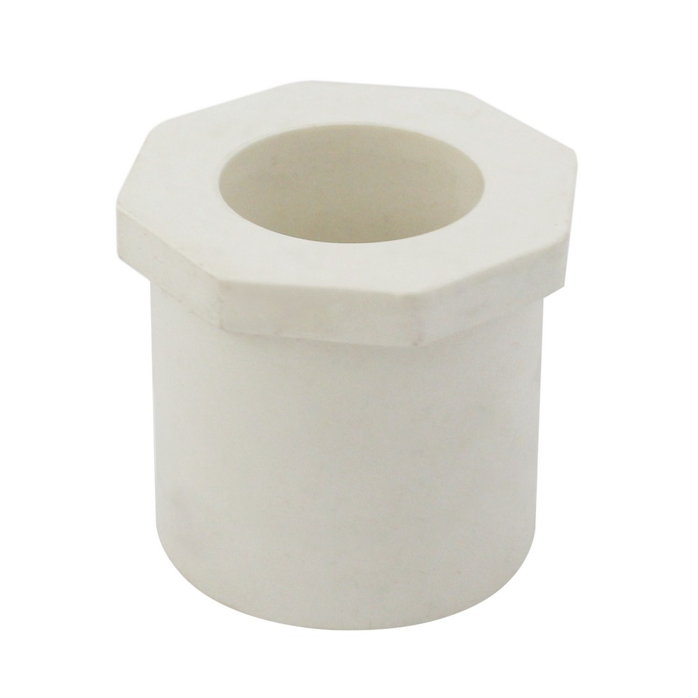BUSHING PVC DE 1 A 1/2 PULG (25.4 mm x 12.70 mm)