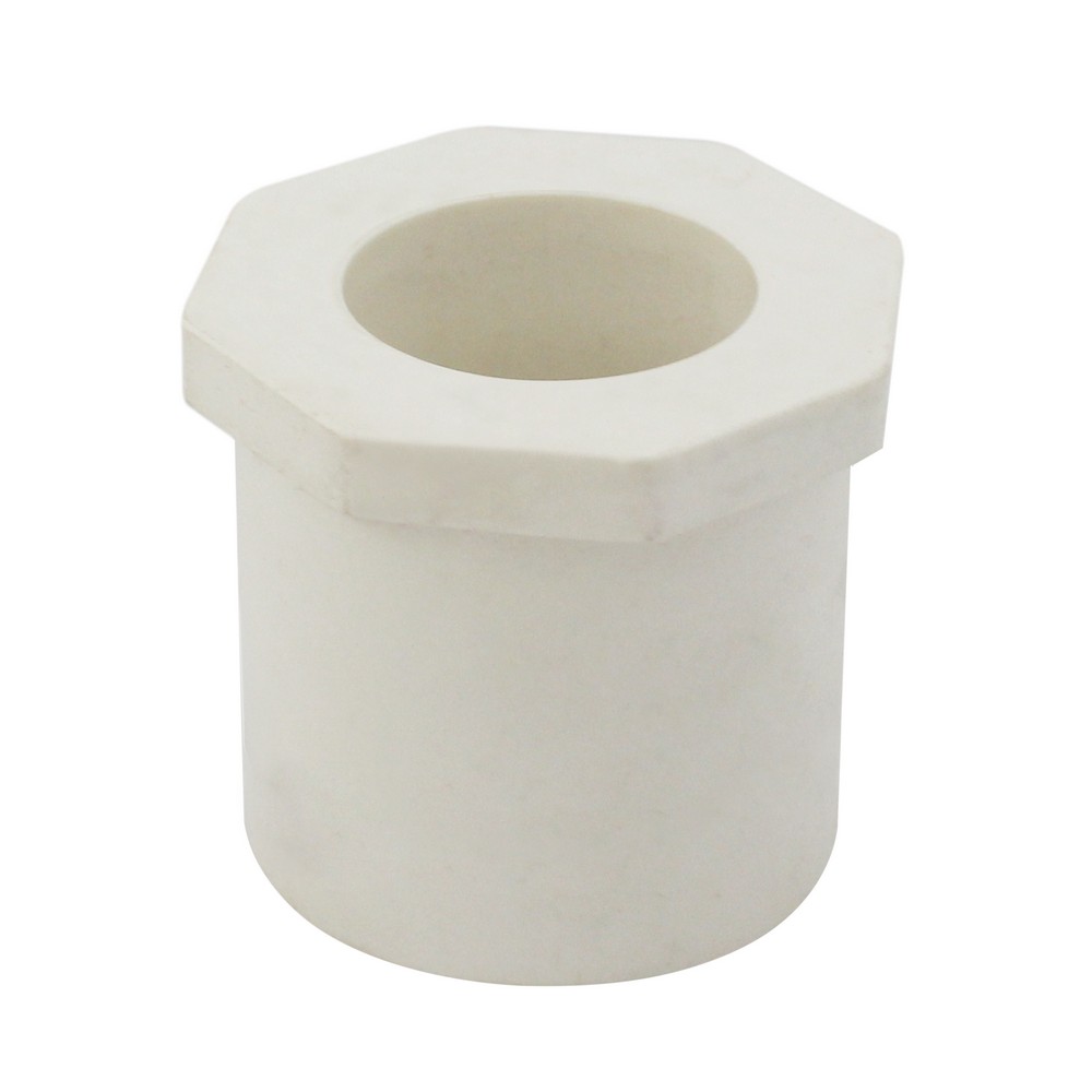 Reductor pvc liso 1 x 1/2 in