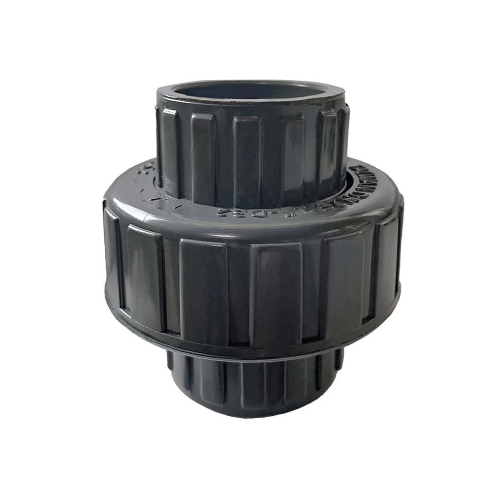 Unión universal pvc sin rosca de 1/2 pulg (12.70 mm)