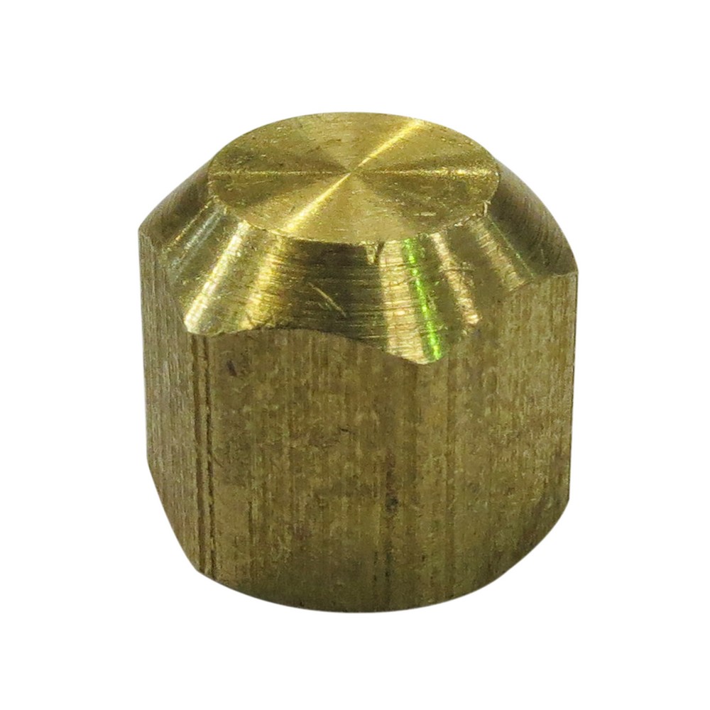 Tapón hembra de bronce flare 1/4 pulg