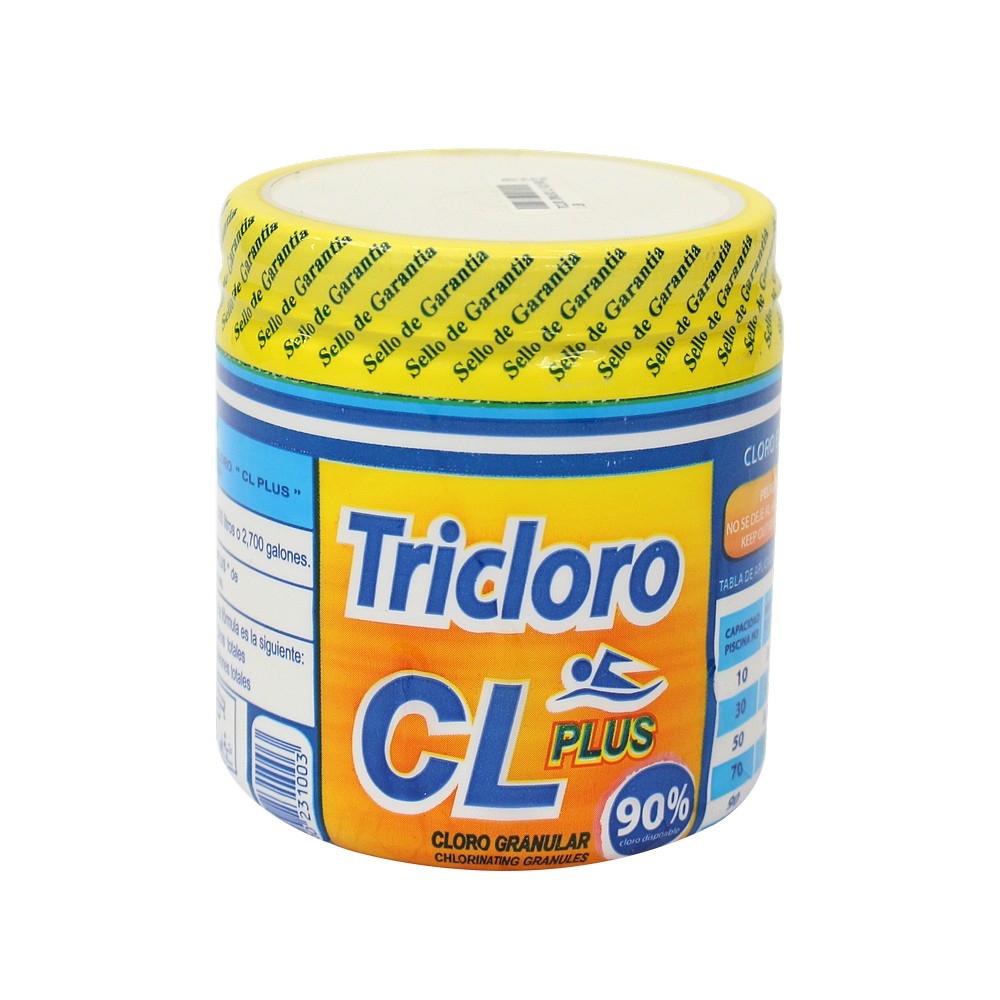 Tricloro 90% granulado cl plus 1 lb (0.45 kg)