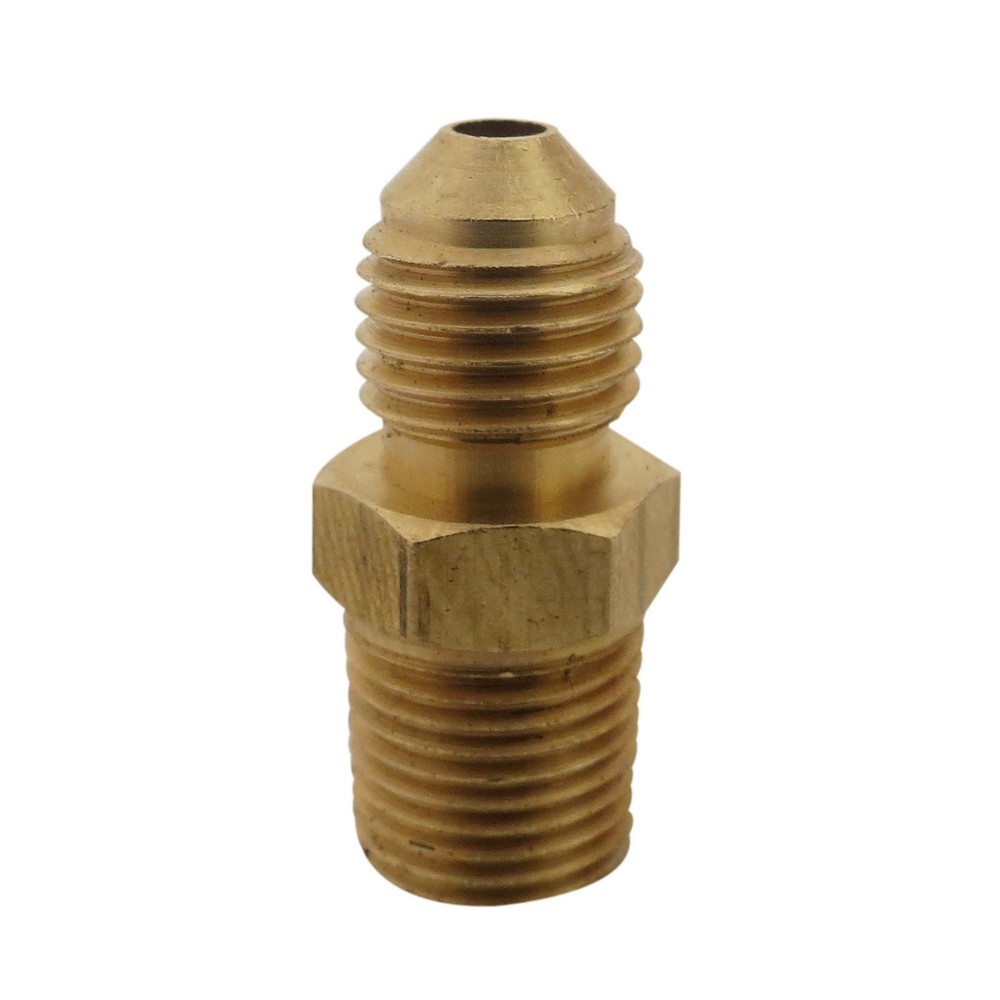 Conector de bronce flare 3/16 x 1/8 pulg npt