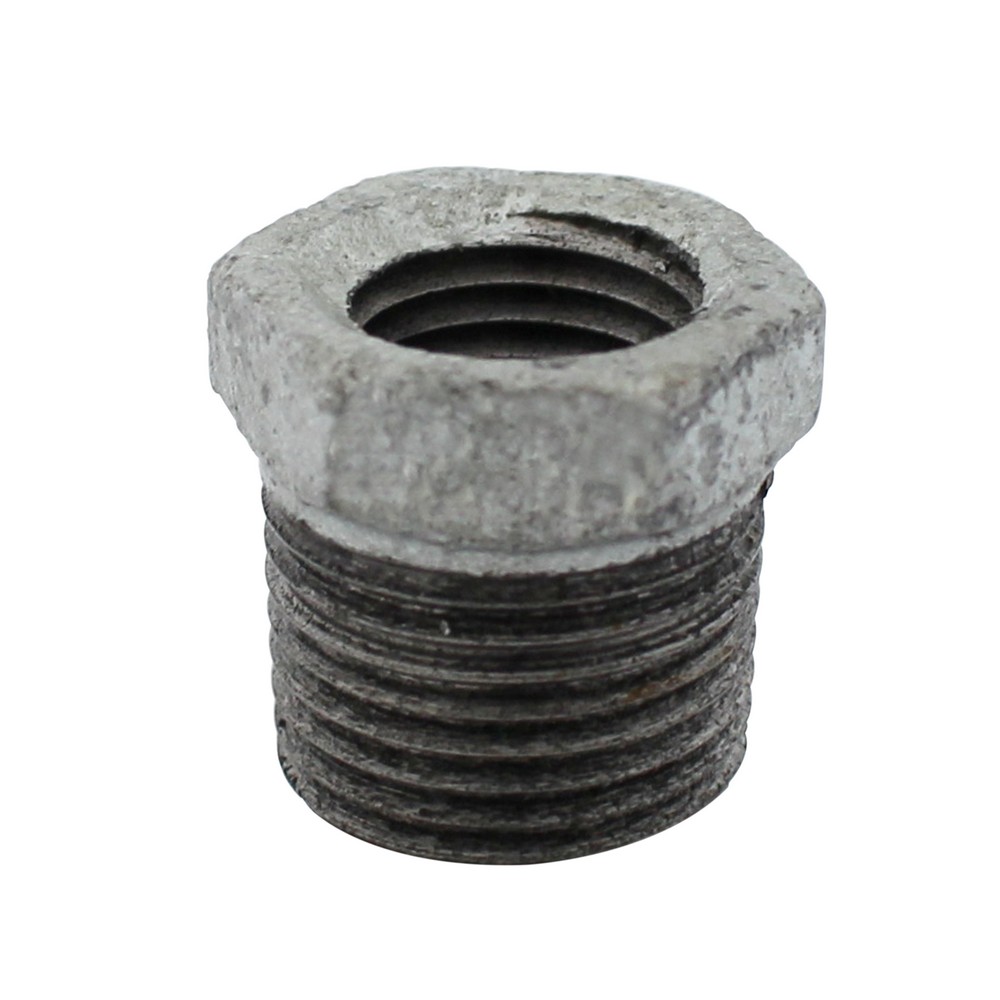 Bushing galvanizado de 3/8 a 1/4 pulg (9.52 mm a 6.35 mm)
