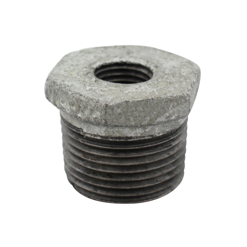 Reductor bushing de hierro galvanizado 3/4 a 3/8 in