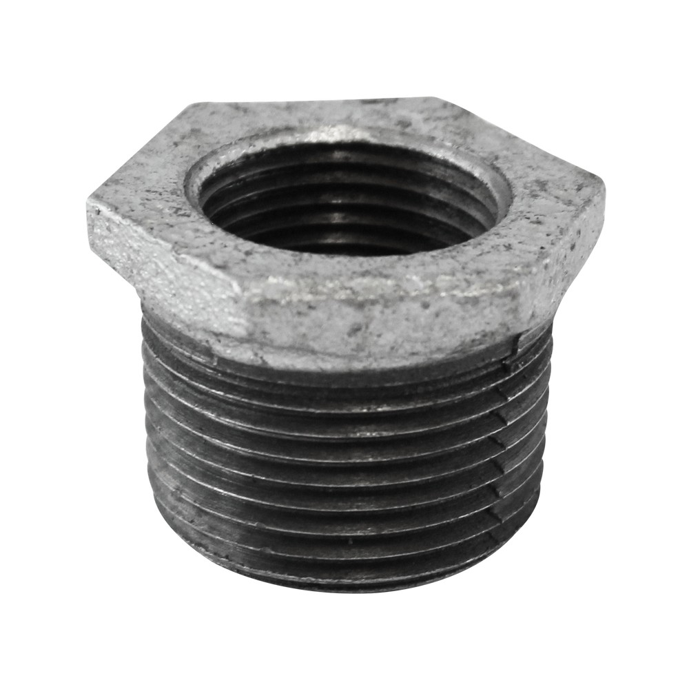 Reductor bushing de hierro galvanizado 1 a 3/4 in