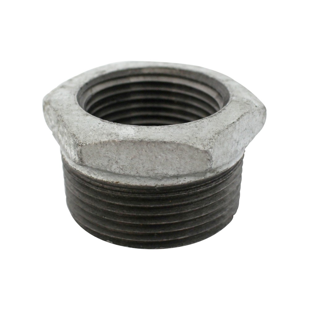 Reductor bushing de hierro galvanizado 1 ¼ a 1 in