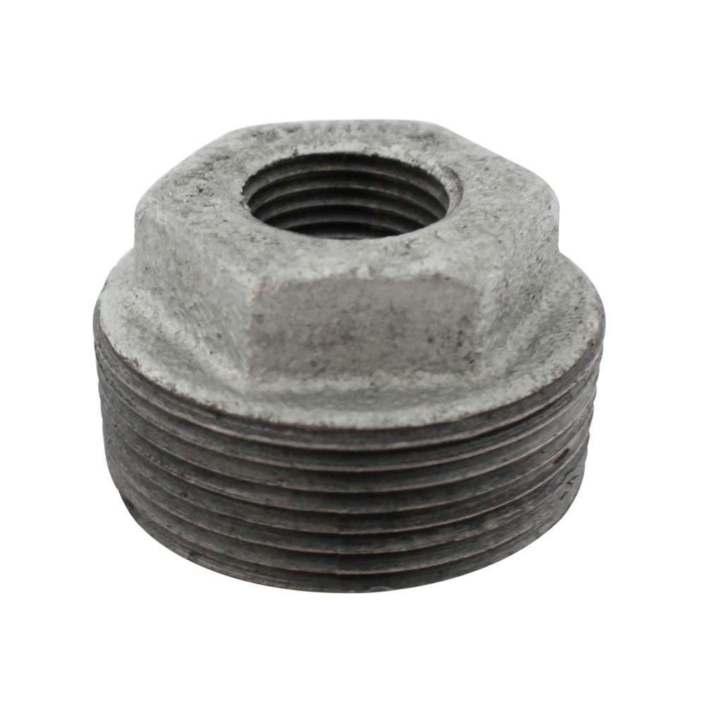 Bushing galvanizado de 1-1/2 a 1/2 pulg (38.1 mm a 12.70 mm)
