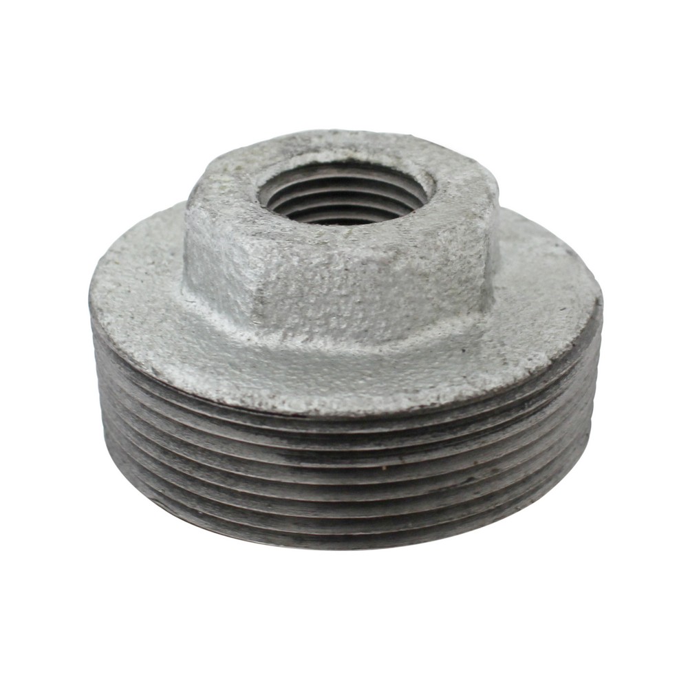 Reductor bushing de hierro galvanizado 2 a 1/2 in