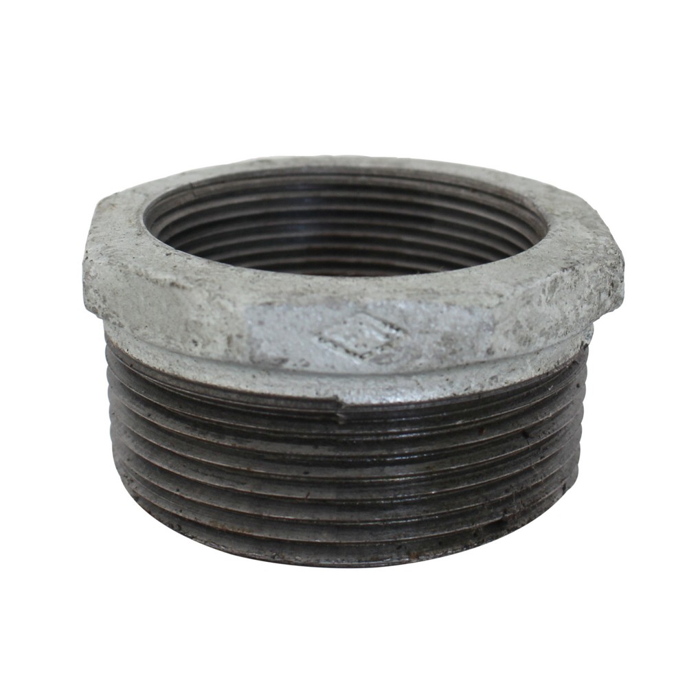 Bushing galvanizado de 2-1/2 a 2 pulg