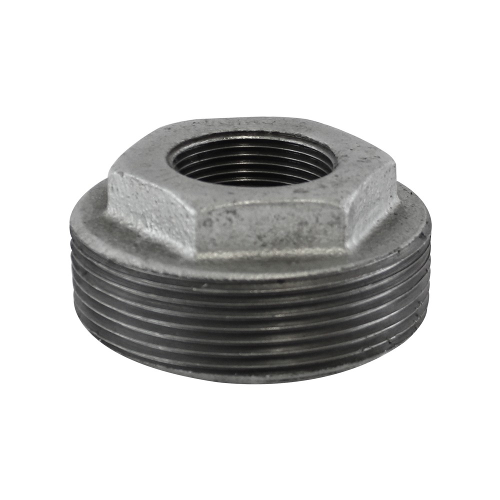 Reductor bushing de hierro galvanizado 3 a 1 ¼ in