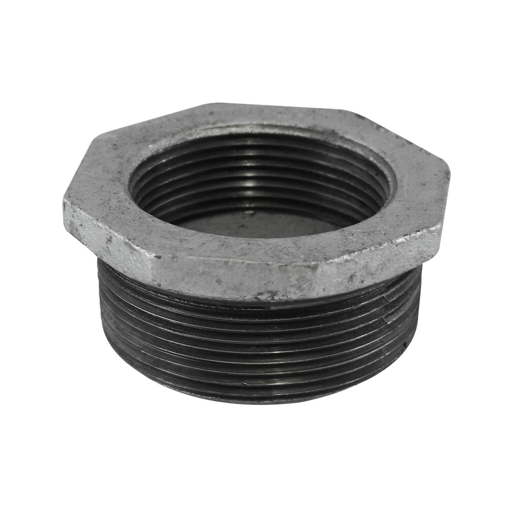 Reductor bushing de hierro galvanizado 3 a 2 ½ in