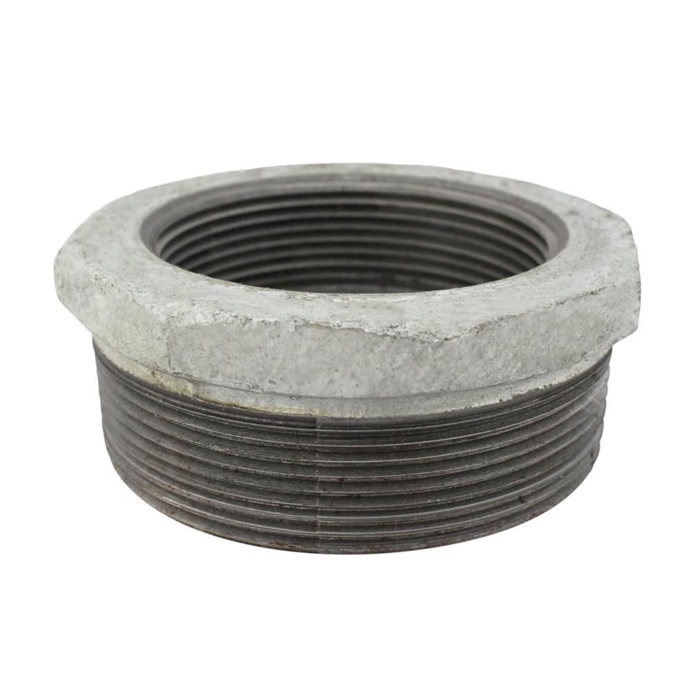 Reductor bushing de hierro galvanizado 4 a 3 in