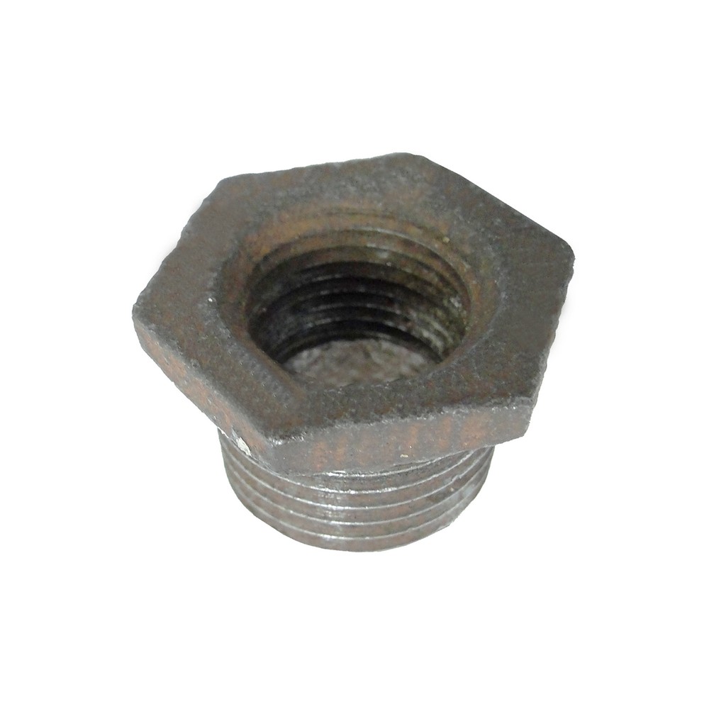 Bushing negro 1/2 a 3/8 in