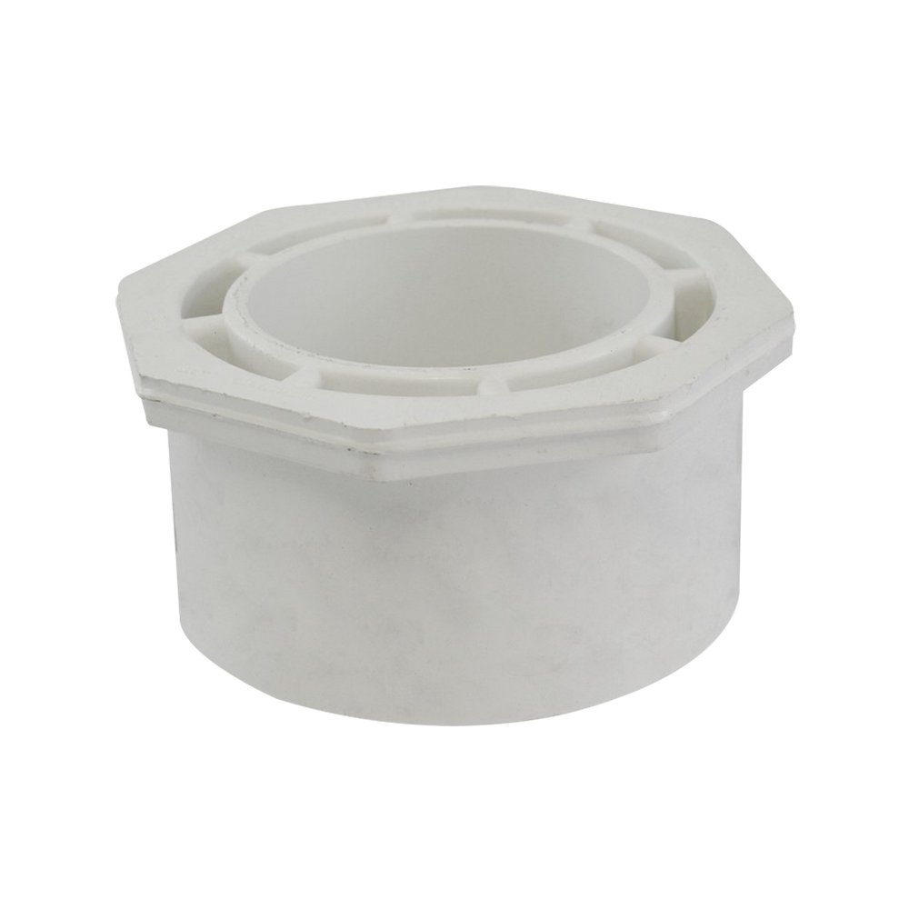 Bushing pvc de 6 a 4 pulg (15.24 cm a 10.16 cm)