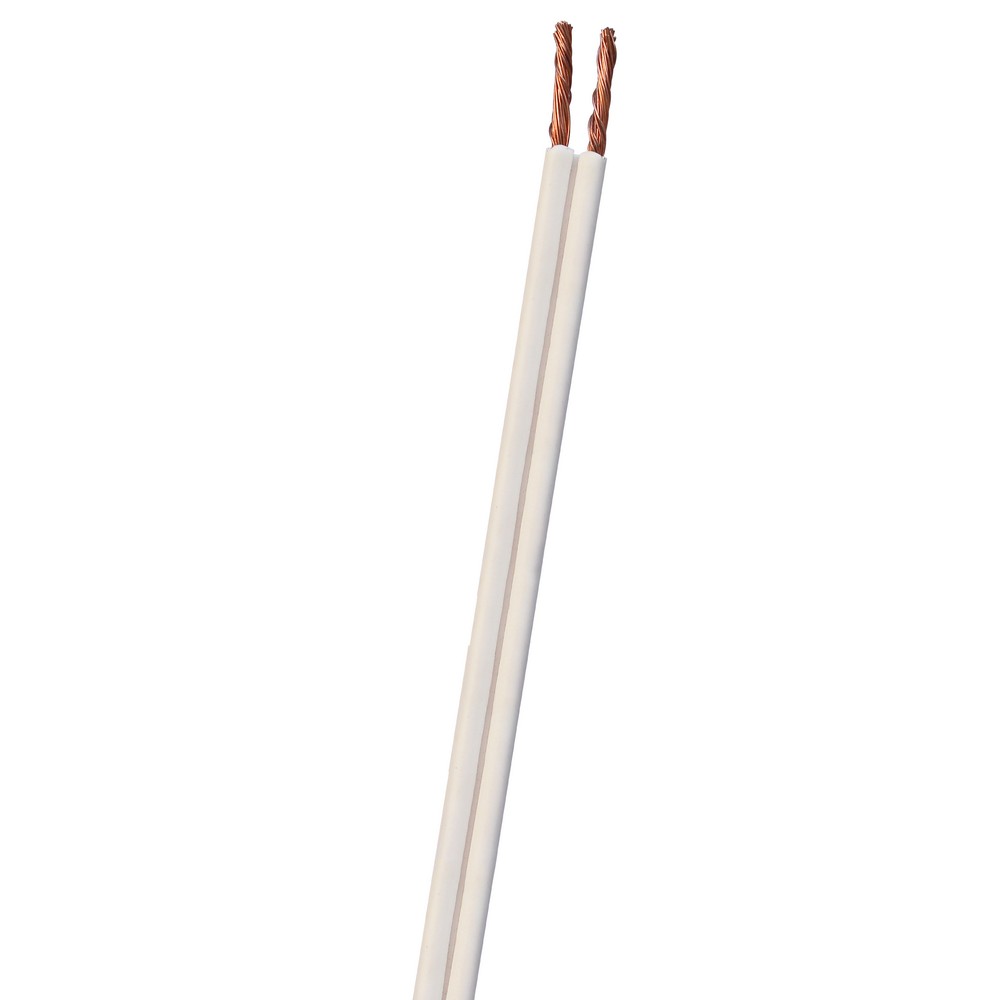 Cable electrico duplex spt 2x14 (2.08 mm2) blanco