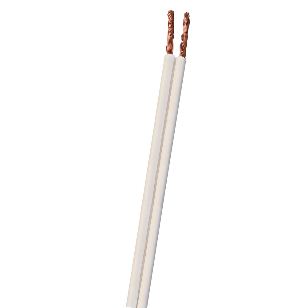 Cable electrico duplex spt 2x12 (3.31 mm2) blanco