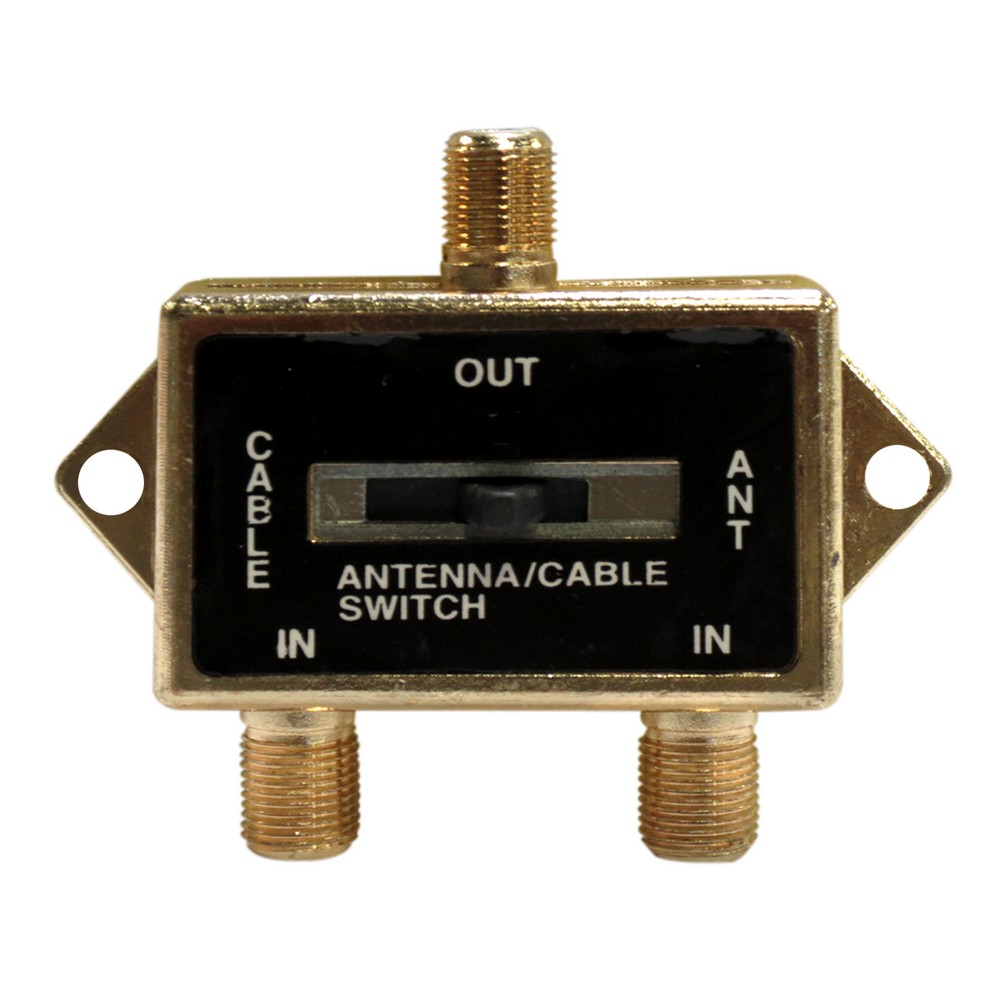 Switch para cable coaxial de 2vias