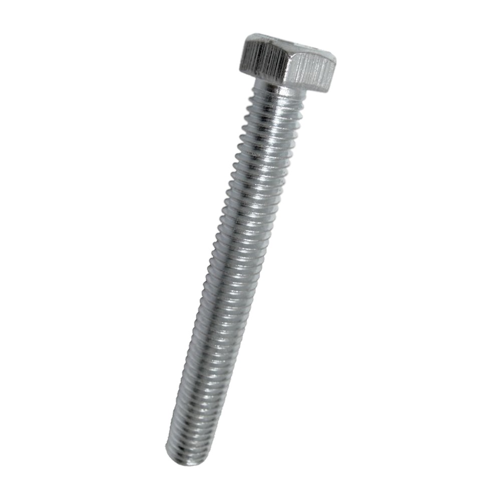 Tornillo hexagonal t/rosca ordinaria zinc  1/4x1 pulg