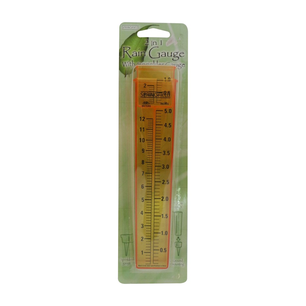 Medidor plástico para lluvia 12.7 cm