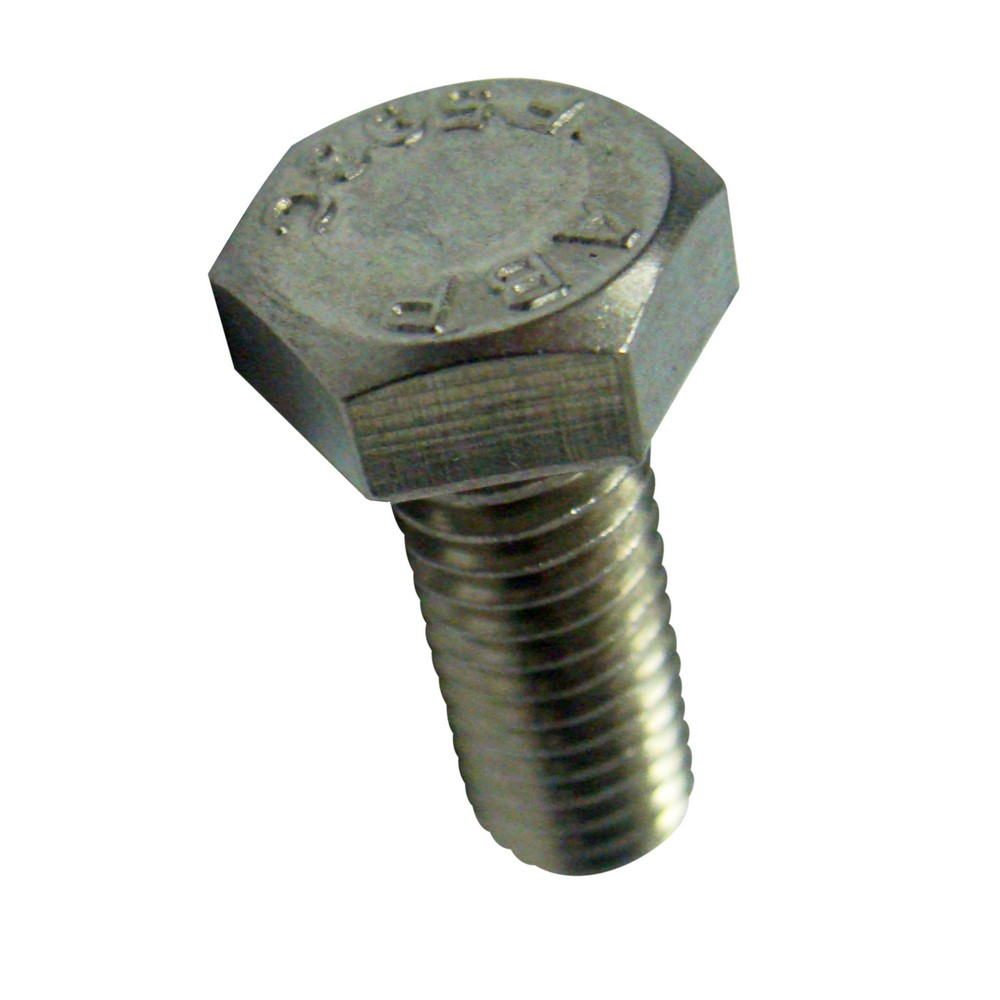 Tornillo hexagonal de acero inoxidable 3/8 16 x 1