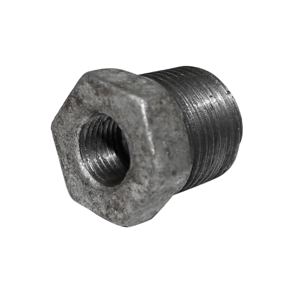 Reductor bushing de hierro galvanizado 3/8 a 1/8 in