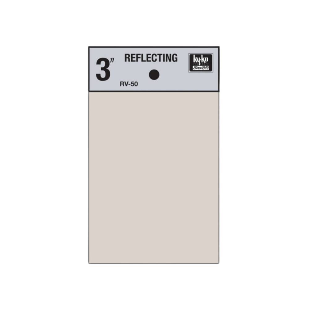 Simbolo reflectivo . 3 pulg