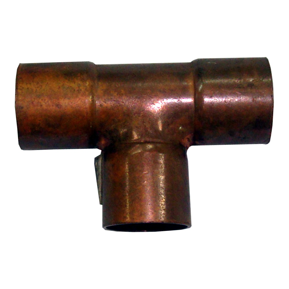 Tee de cobre 3/4 pulg (19.05 mm)