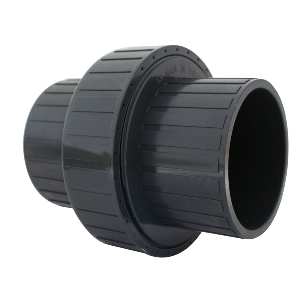 Unión universal pvc sin rosca de 4 pulg (10.16 cm)