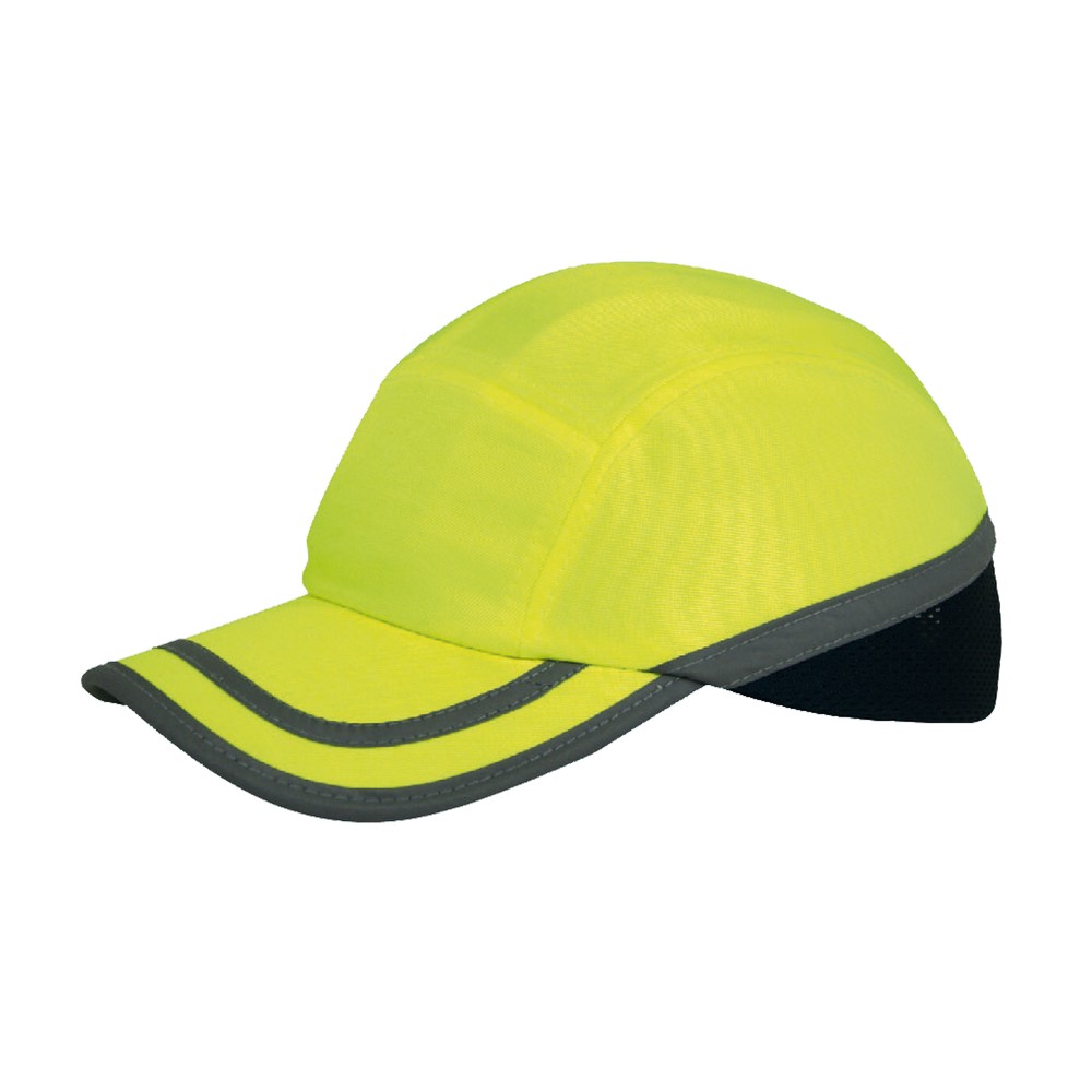 Gorra de seguridad amarilla