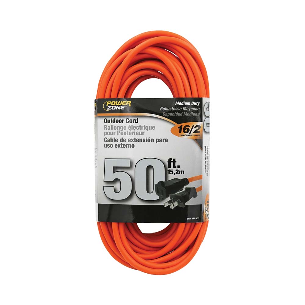 Extensión eléctrica 50 pies (15.24 m) calibre 16x2
