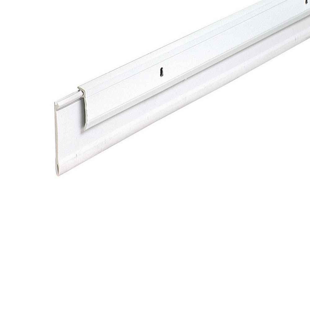 Barrepolvo de aluminio blanco 36 pulg