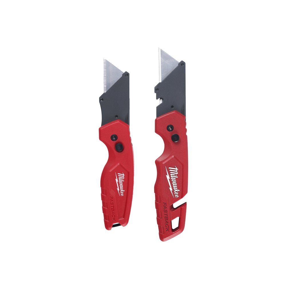 Milwaukee FASTBACK 1 In. Folding Knife With Blade Storage And 4 Piece Precision Screwdriver Set (5 Piece) 48 22 1502 48 22 2604 The Home Depot - Foto 7