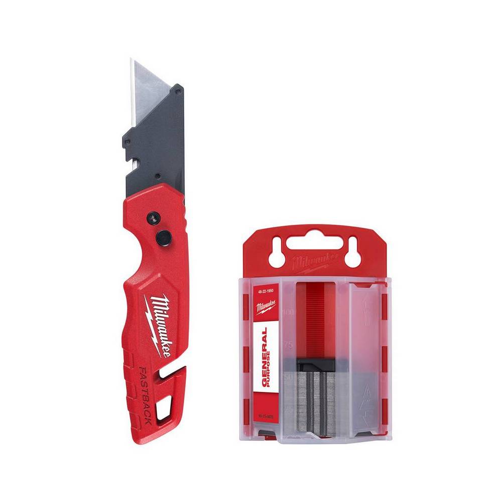 Set de cuchilla plegable + 50 repuestos 48-22-1504