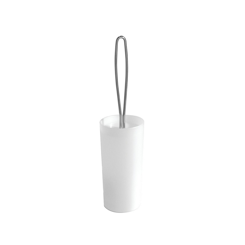 Cepillo para inodoro plastico transparente