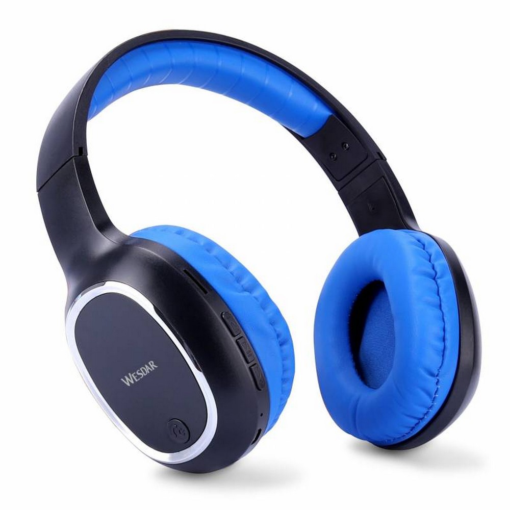 Audífonos bluetooth 3.0 azul