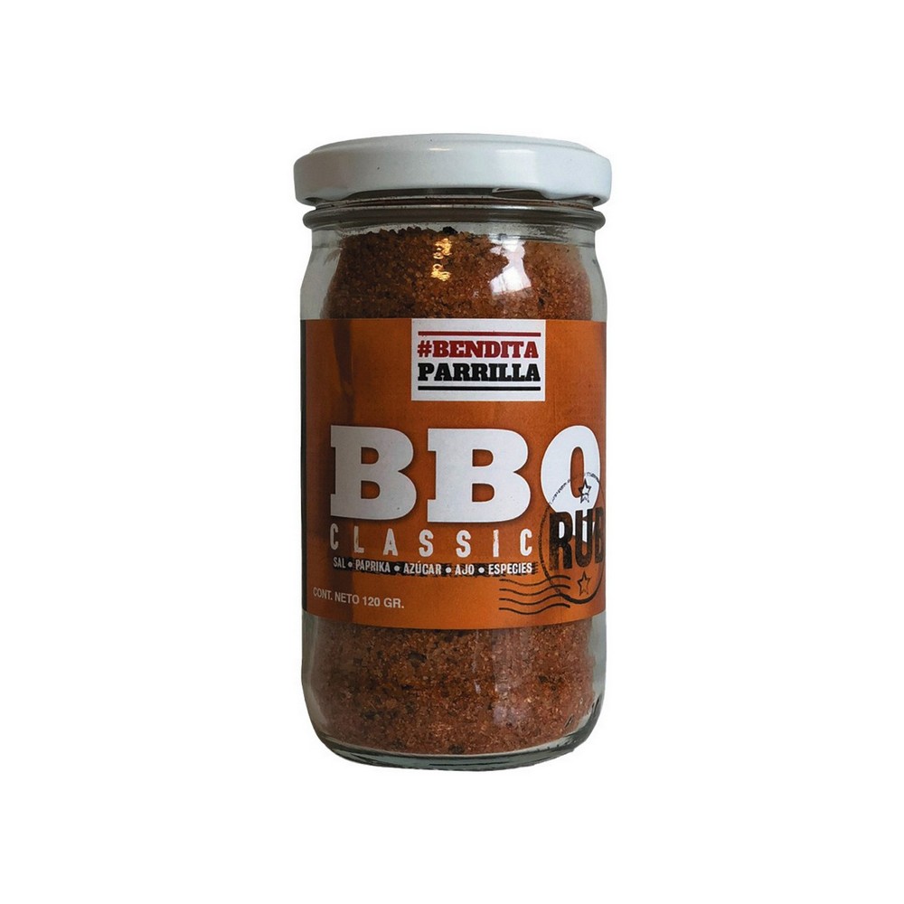 Especias premium rub barbacoa clásica 120 g