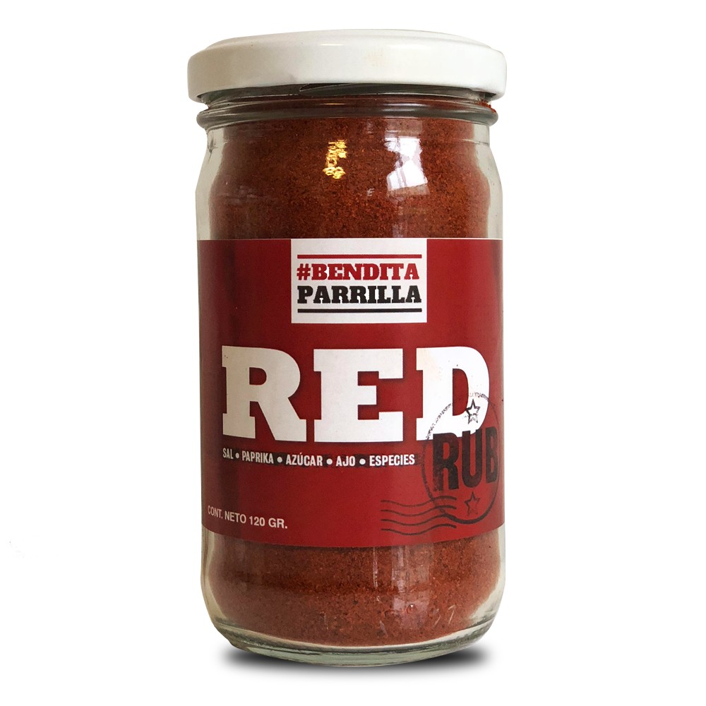 Especias premium rub red 120 g