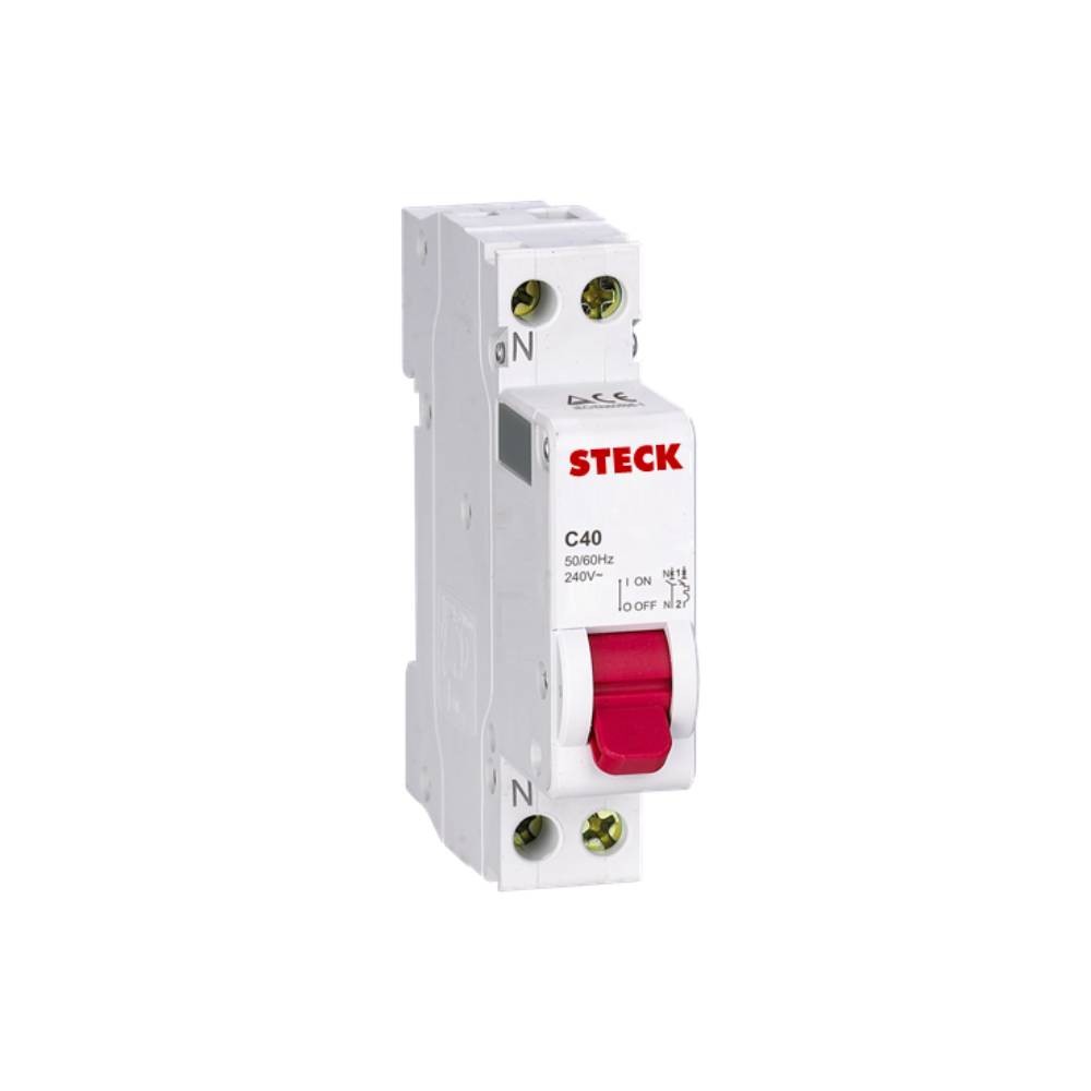 Breaker 1x50a curva 6ka 400v