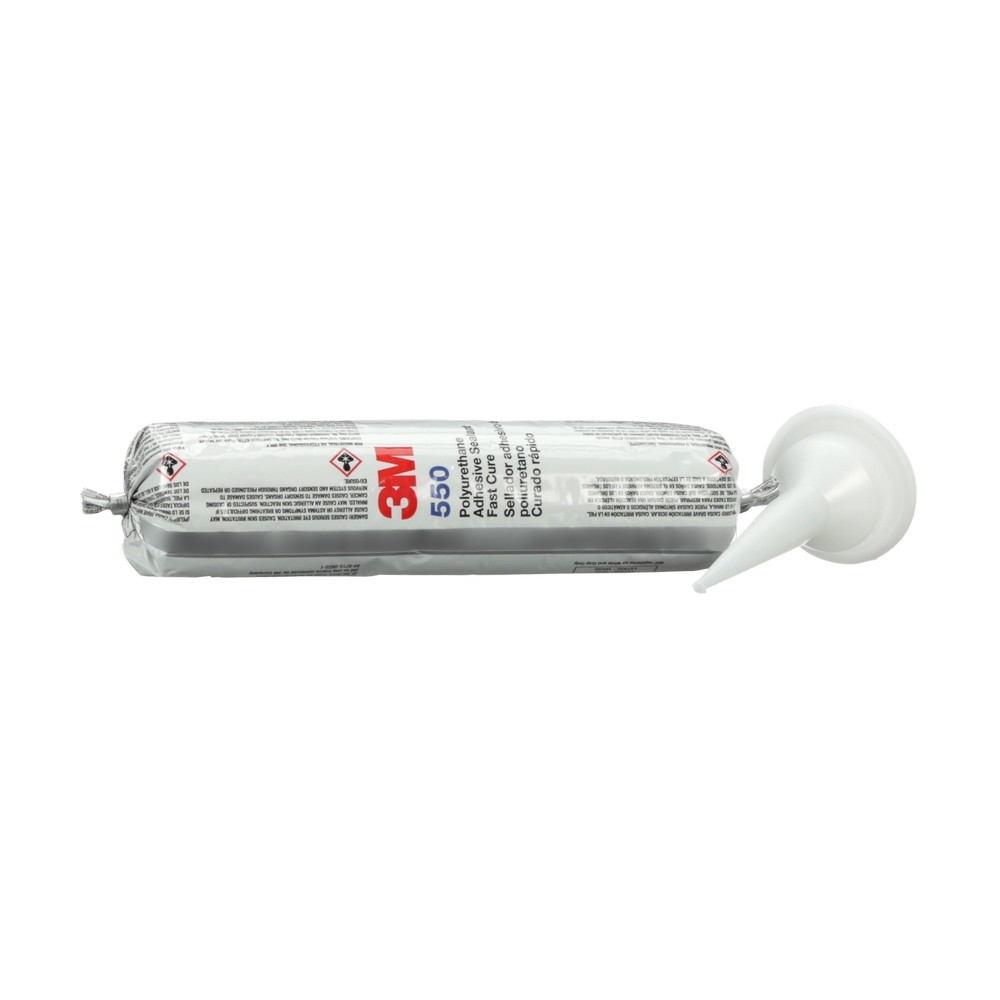 Sellador adhesivo poliuretano grado alimenticio gris 600 ml