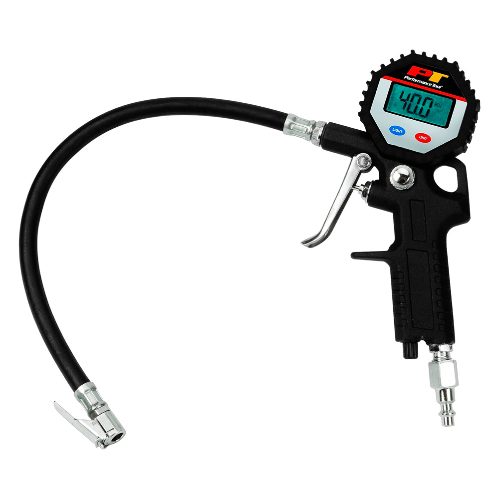 Calibrador para aire con manometro digital 0-150 psi