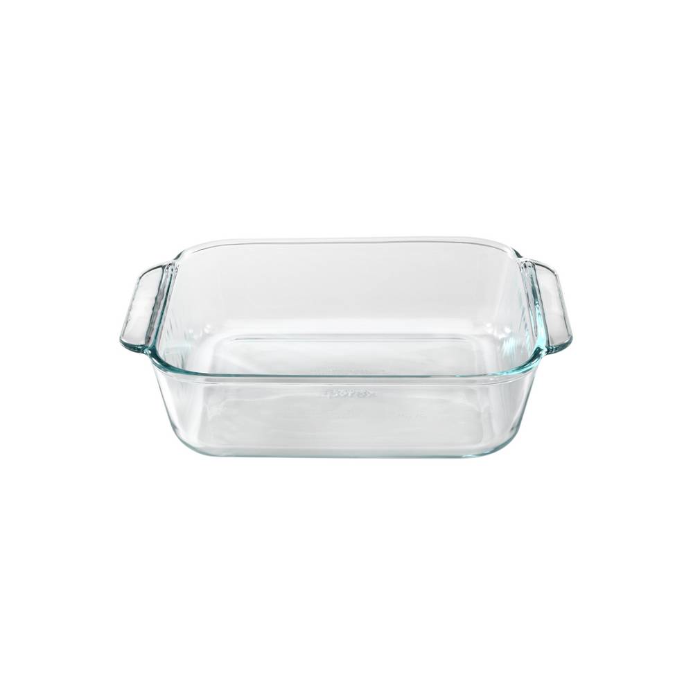 Pyrex de vidrio cuadrado 8pulg