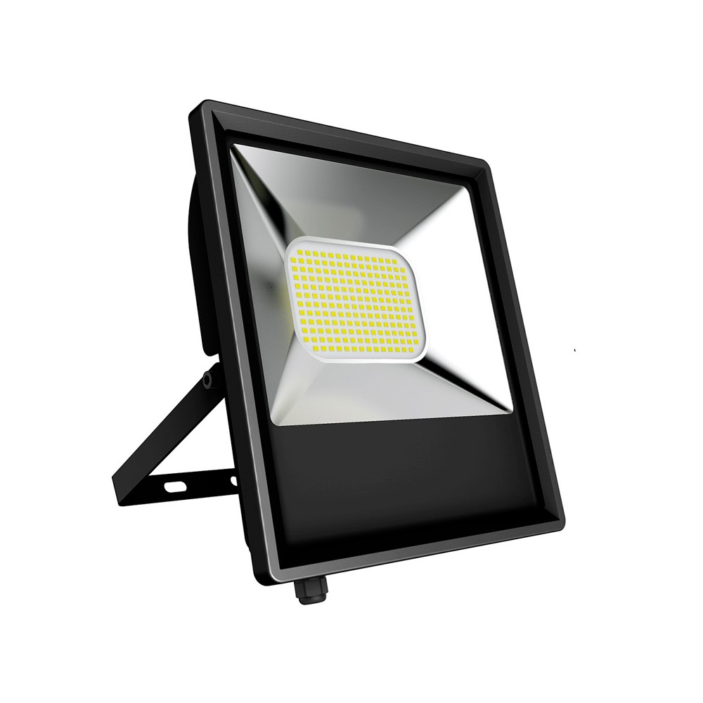 Reflector exterior 100 watts luz fria multivoltaje