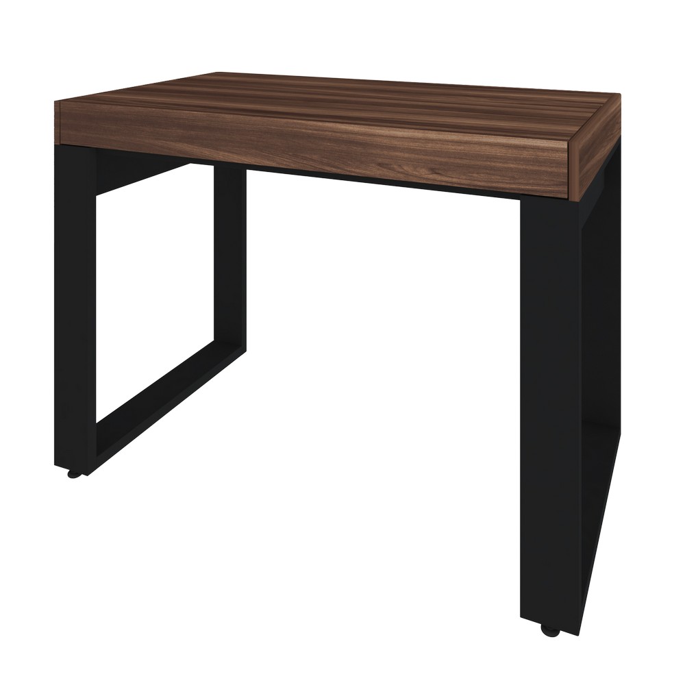 Escritorio 105x60x76.5cm negro ipe squadra Muebles para oficina