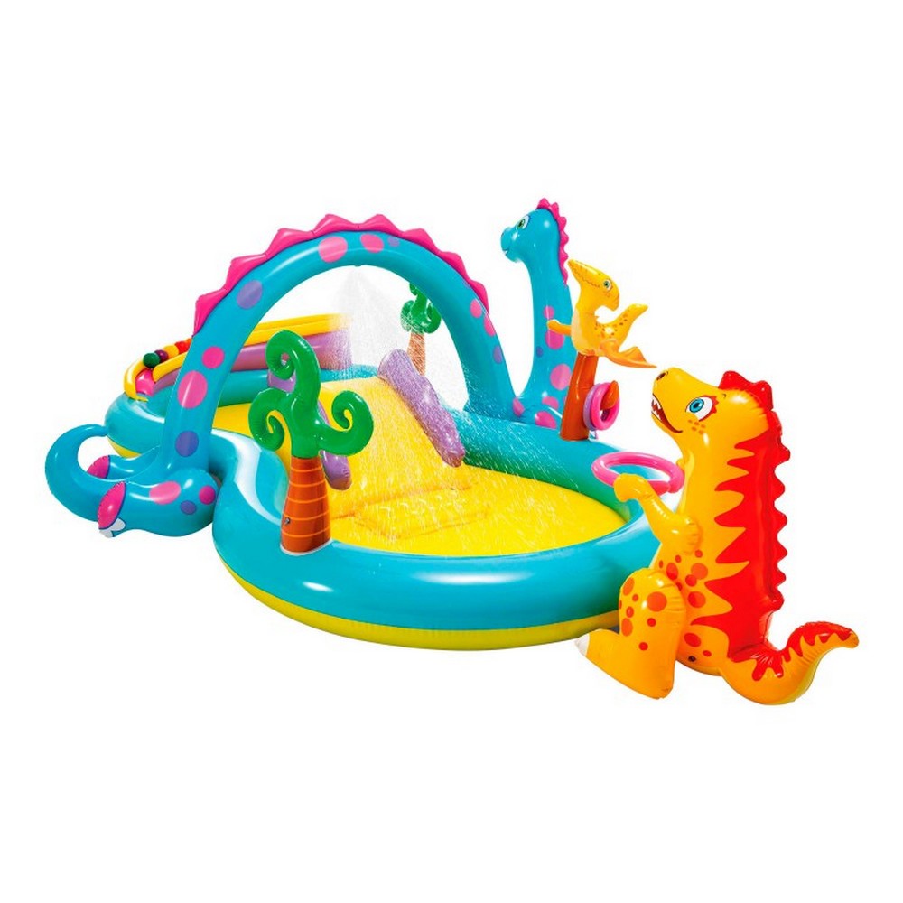 Piscina inflable interactiva 302x229x112 cms 290 lts