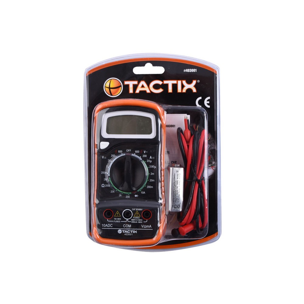 Tester digital ac/dc 600 v