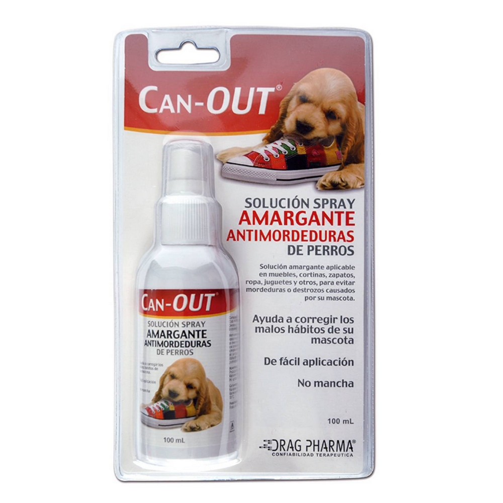 Amargante antimordeduras de perro
