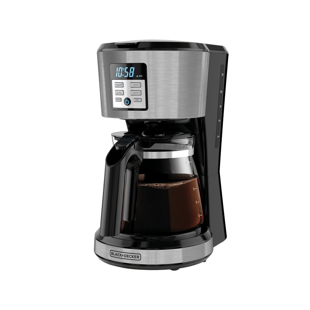 Cafetera programable 12 tazas negra