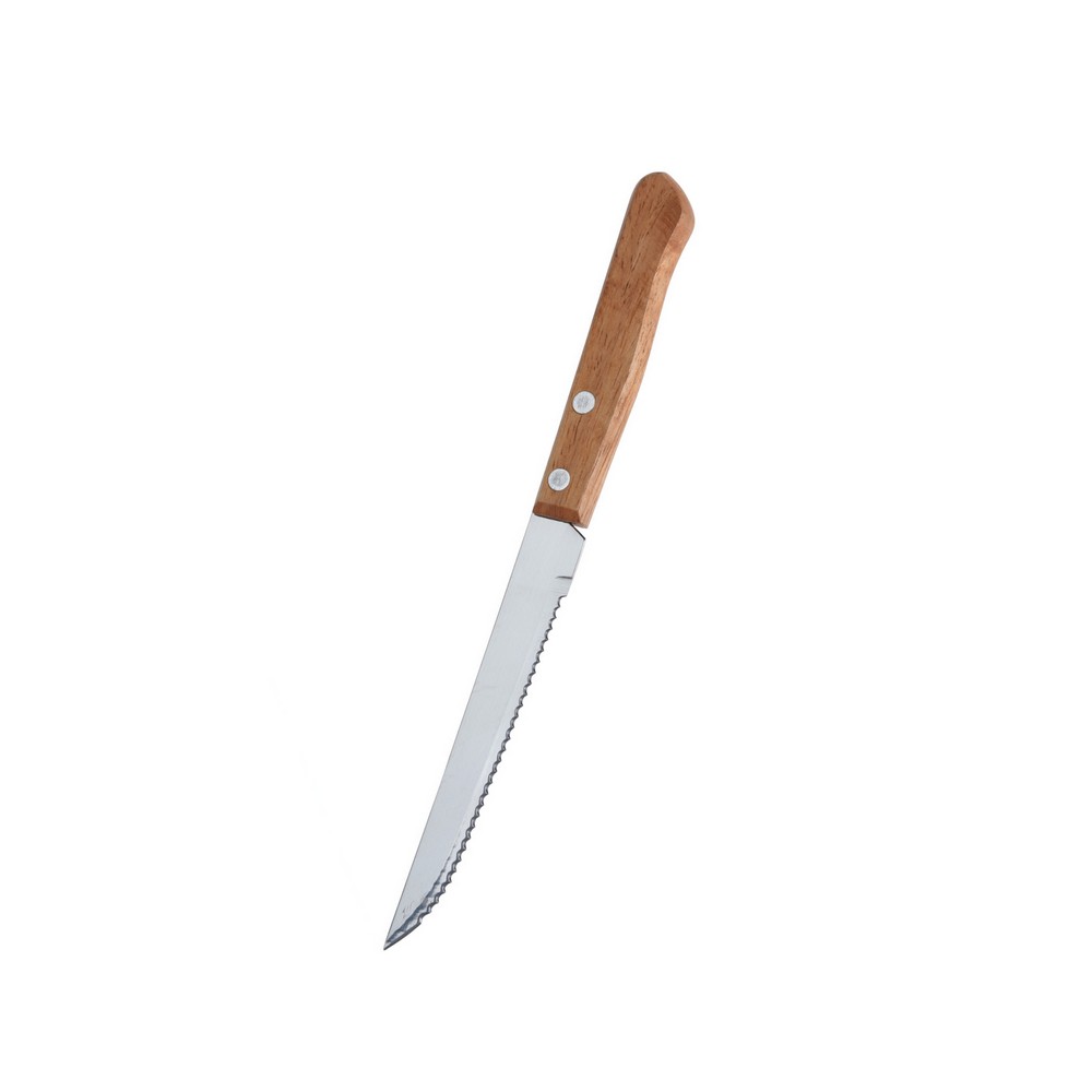 Cuchillos para Carne Tramontina Mango de Madera 12P - ZK